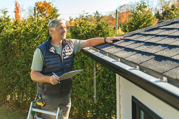 Professional Commercial Roofing technician working in Fayette, NY